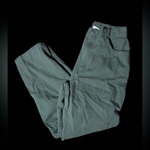 90’s Casual Chino Pants in Slate Green